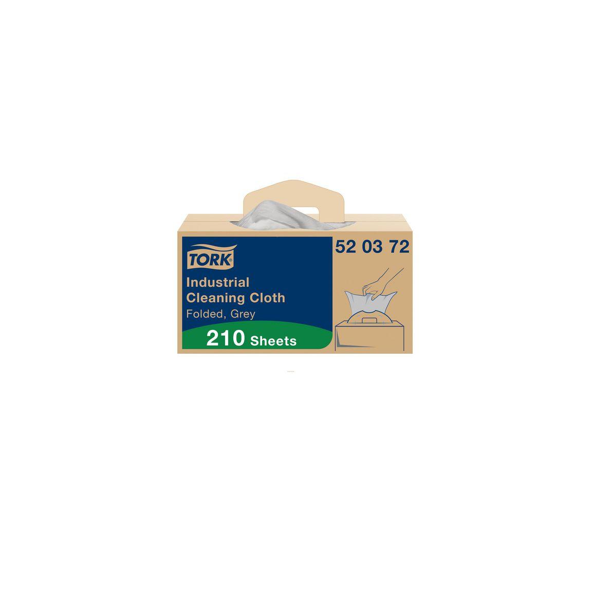 Cleaning cloth TORK W7 Flex. grey 210/pack