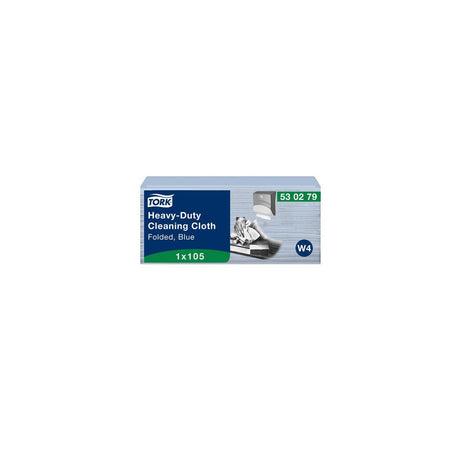 Cleaning cloth TORK W4 Heavy blue 105/pack