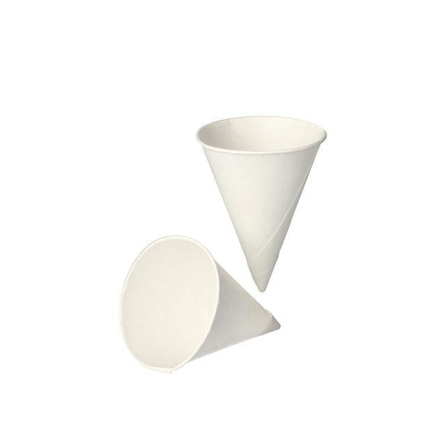 Lace cup sugar cane 120 ml white 200/pc