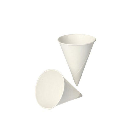 Lace cup sugar cane 120 ml white 200/pc