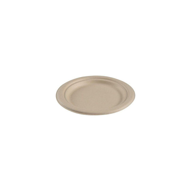 Plate Environmental Bagasse 18 cm 50/pack
