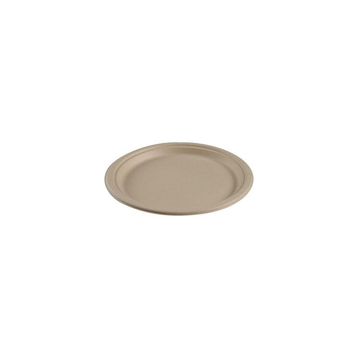 Plate Environmental Bagasse 26 cm 50/pack