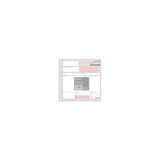 Invoice form 2/3 A4 2x50 sheets