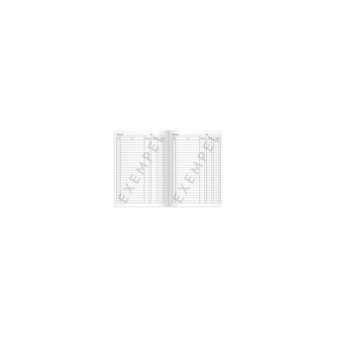 Cash book BURDE A5