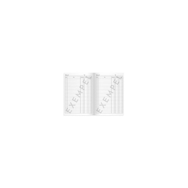 Cash book BURDE A5