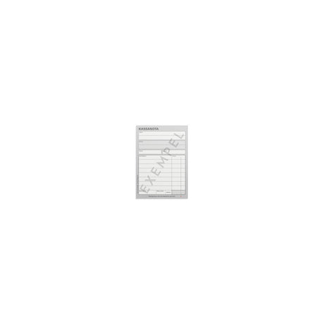 Cash note A6 numbered 2 x 50 sheets