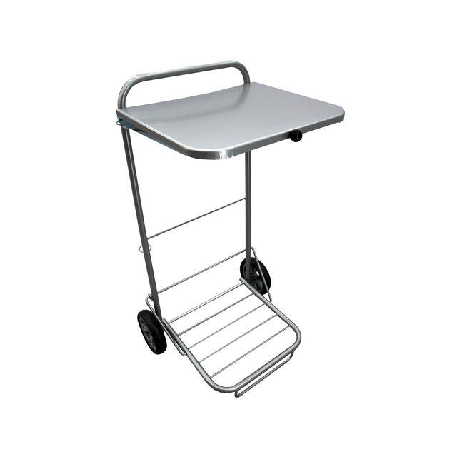 Sack trolley HYKAB with lid 100-125L grey