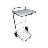 Sack trolley HYKAB with lid 100-125L grey