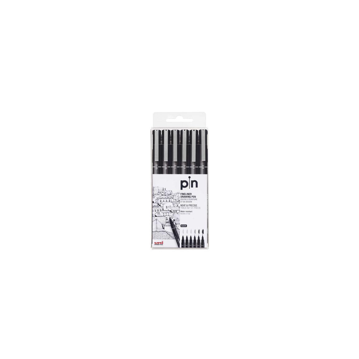 Fineliner UNI PEN 6/pack