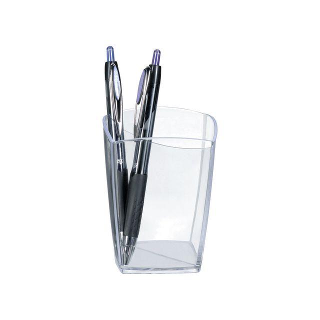 Pen cup LYRECO clear
