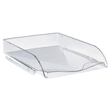 Letter tray LYRECO A4 clear