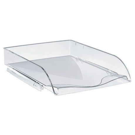 Letter tray LYRECO A4 clear