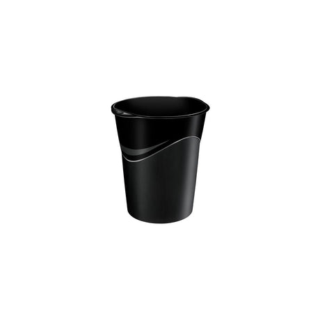 LYRECO 14L wastepaper basket black