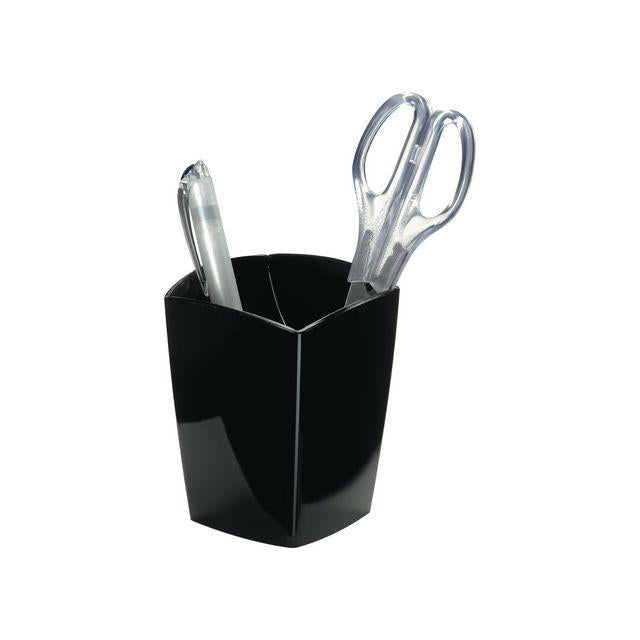 Pen cup LYRECO black