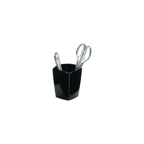 Pen cup LYRECO black