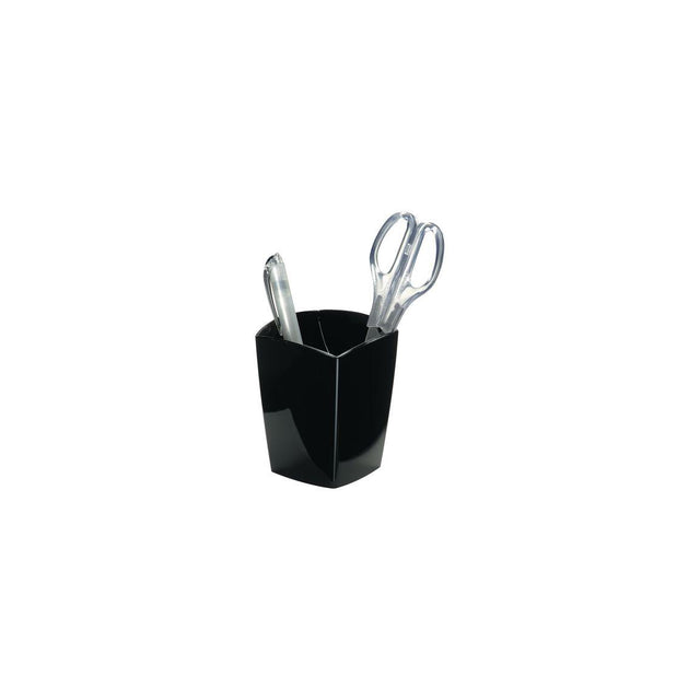 Pen cup LYRECO black