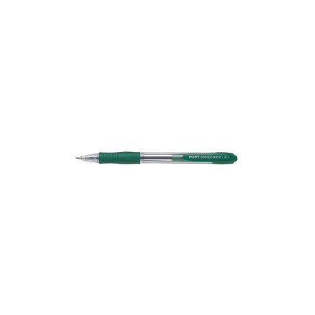 Ballpoint pen PILOT Super Grip fine 0,7 green
