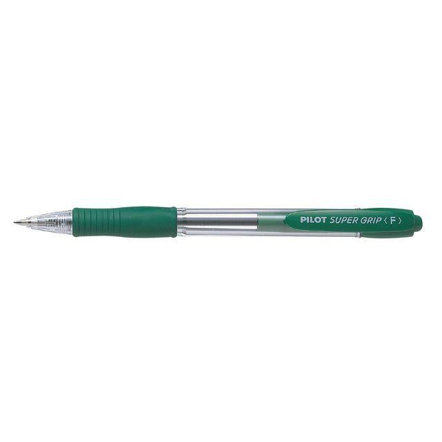 Ballpoint pen PILOT Super Grip fine 0,7 green