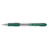Ballpoint pen PILOT Super Grip fine 0,7 green