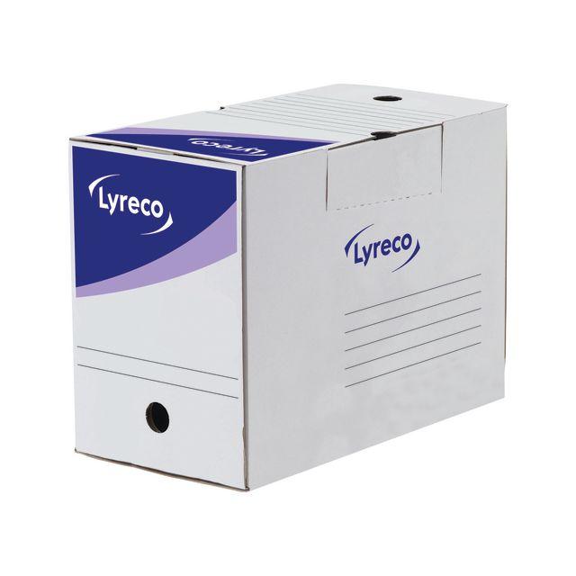 File box LYRECO FSC 340x250x150mm white