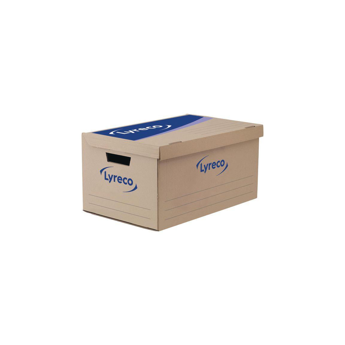 Archive box LYRECO FSC 550x350x250mm 10/pc