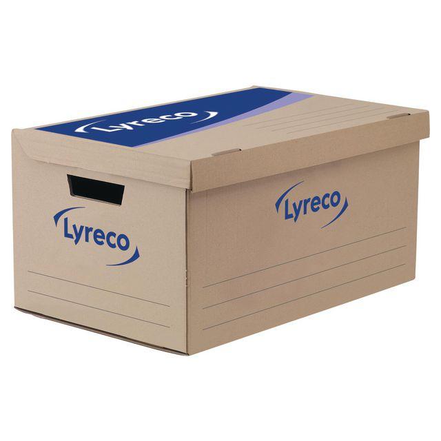 Archive box LYRECO FSC 550x350x250mm 10/pc