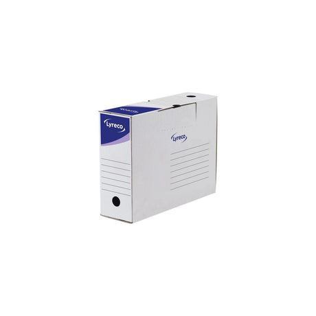 File box LYRECO FSC 340x250x100mm white