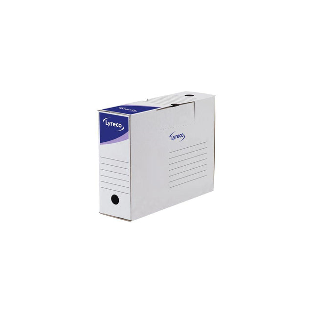 File box LYRECO FSC 340x250x100mm white