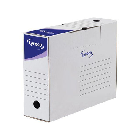File box LYRECO FSC 340x250x100mm white