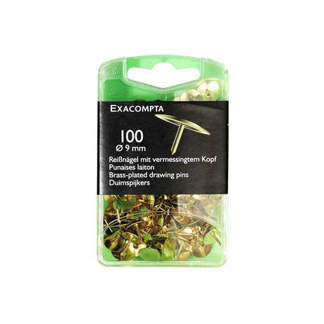 Staple EXACOMPTA brass 100/pc