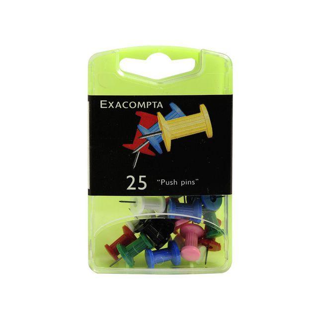 Map pin EXACOMPTA 10mm black colour 25/pc