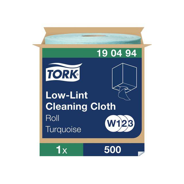 Cleaning cloth TORK Pre W1/2/3 turquoise