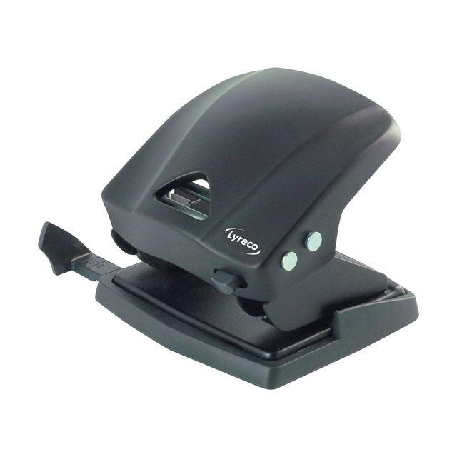 Hole punch LYRECO EU.hål 30ark black