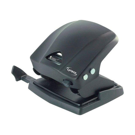 Hole punch LYRECO EU.hål 30ark black
