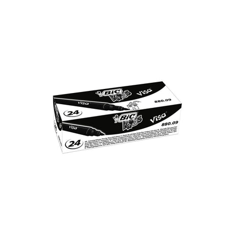 Fibre pen BIC Kids Visa F black 24/pc