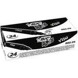 Fibre pen BIC Kids Visa F black 24/pc