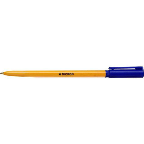 Ballpoint pen HAINENKO MICRON blue 50/pack