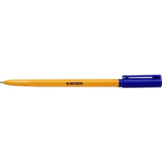 Ballpoint pen HAINENKO MICRON blue 50/pack