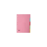 Card index LYRECO budget A4 5-tab