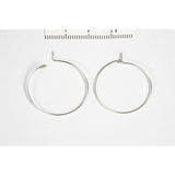 Creole earrings 20mm 8/pack