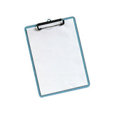 Writing tablet A4 transparent blue