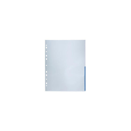 Plastic pocket BANTEX A4 0,12 blue 100/pack