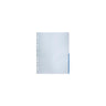 Plastic pocket BANTEX A4 0,12 blue 100/pack