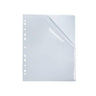 Plastic pocket BANTEX A4 0,12 white 100/pack