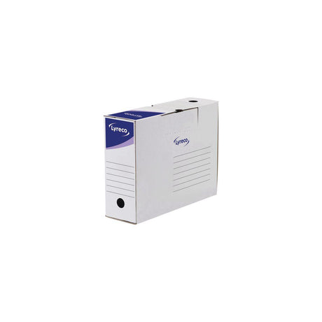 File box LYRECO FSC 340x250x200mm white