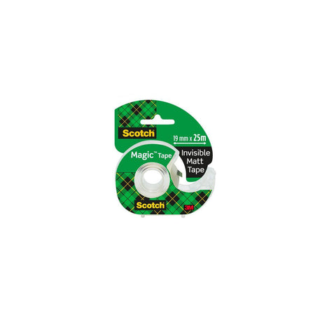 Document tape SCOTCH with holder 19mmx25m