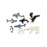 Animals sea BULLYLAND 8/pc