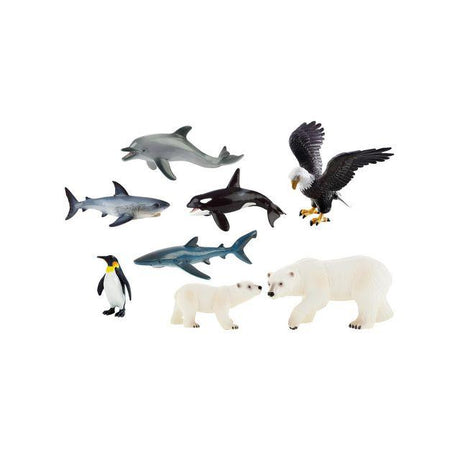 Animals sea BULLYLAND 8/pc