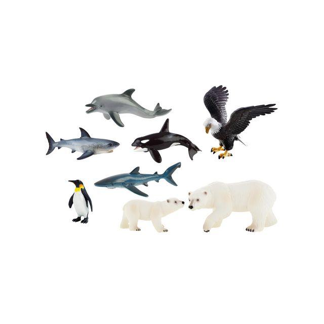 Animals sea BULLYLAND 8/pc
