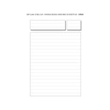 Conference pads LYRECO A5 70g 10bl line